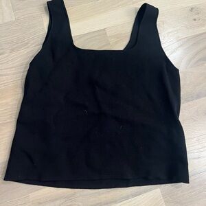 Black Crop Shirt